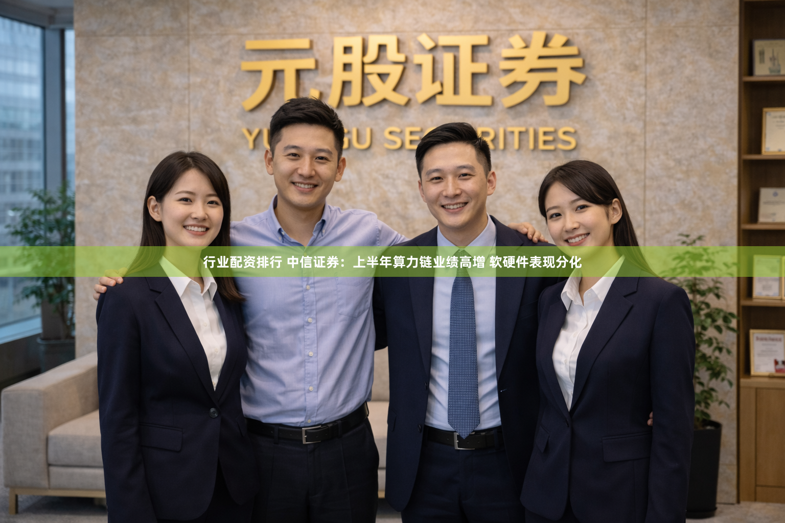 行业配资排行 中信证券：上半年算力链业绩高增 软硬件表现分化